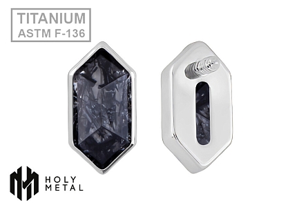 Накрутка Locket Tourmaline 1.2 мм
